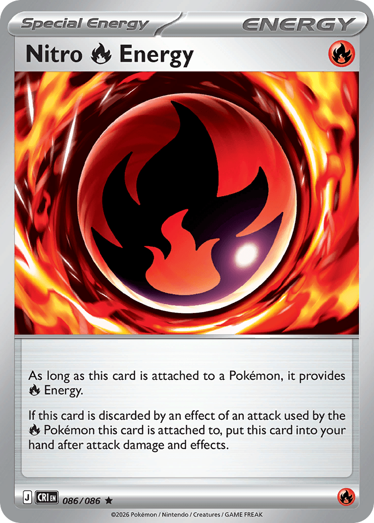 Nitro Fire Energy, kortbilde fra Scrydex