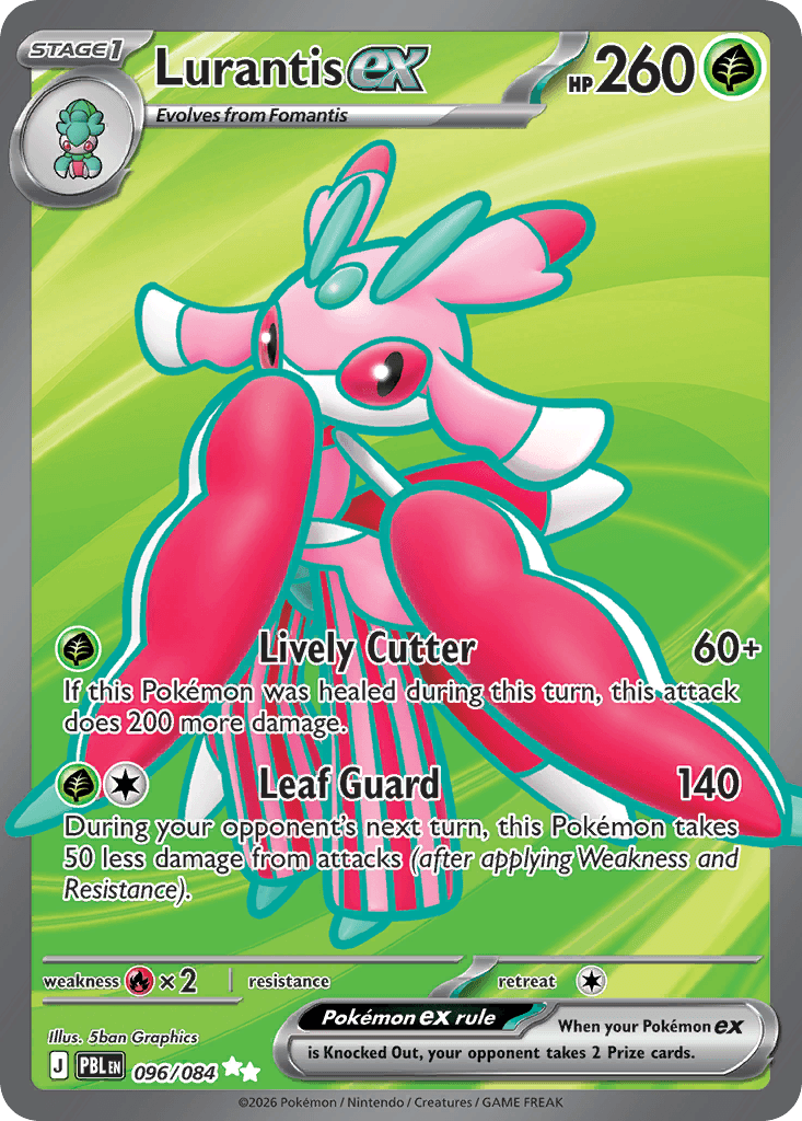 Lurantis ex, kortbilde fra Scrydex