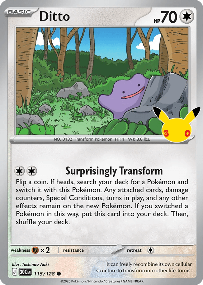 Ditto, kortbilde fra Scrydex