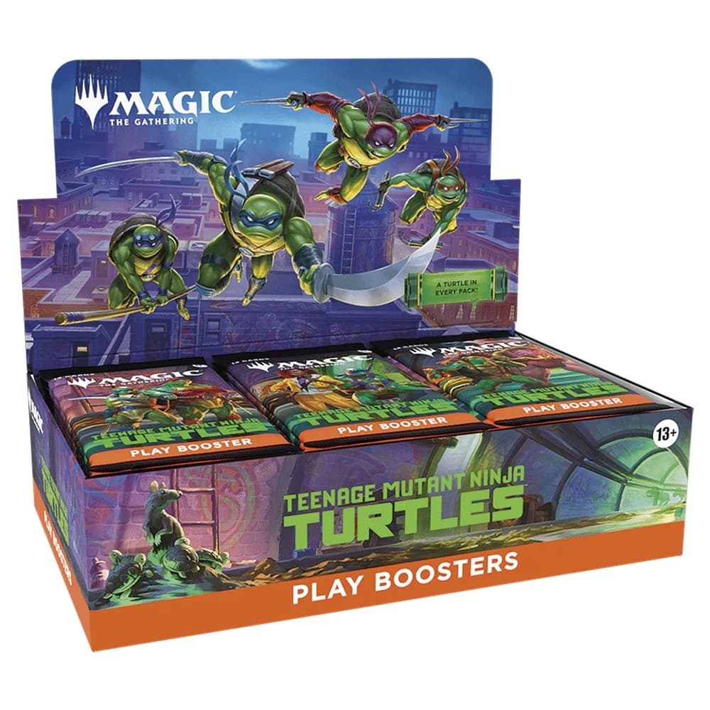 Teenage Mutant Ninja Turtles Booster Display, produktfoto