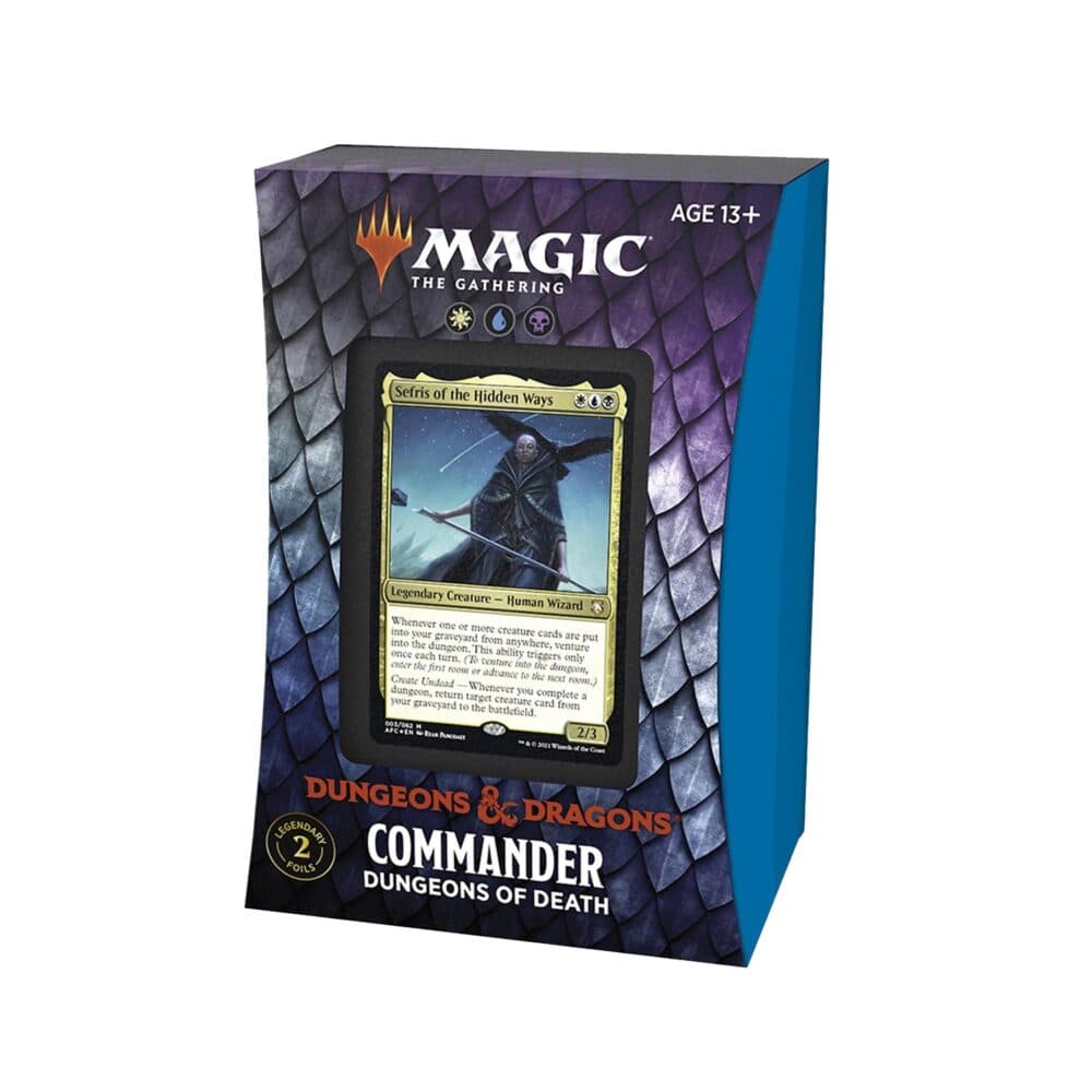 Adventures in the Forgotten Realms Commander Deck: Dungeons of Death, produktfoto