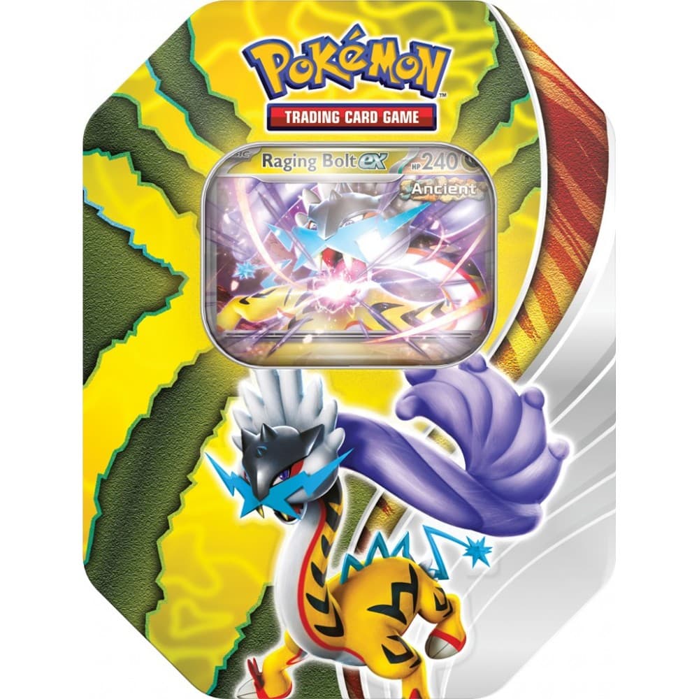 Paradox Destinies Tin: Raging Bolt ex, produktfoto