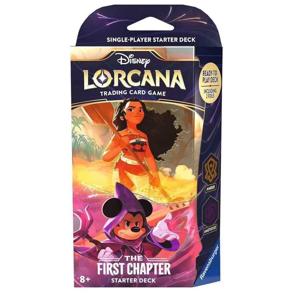 The First Chapter Amber & Amethyst Starter Deck, produktfoto