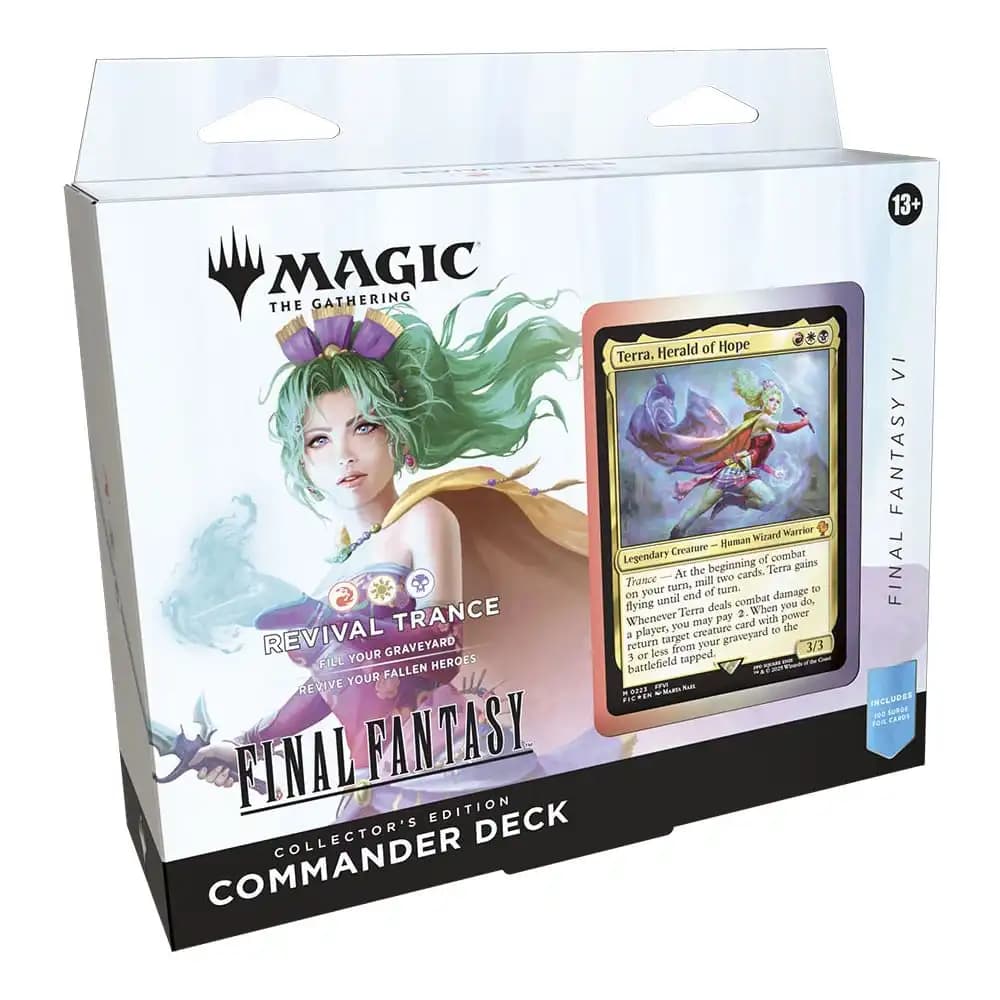 Final Fantasy Revival Trance Collector's Edition Commander Deck, produktfoto
