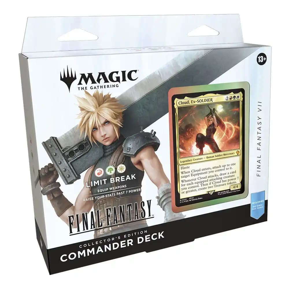 Final Fantasy Limit Break Collector's Edition Commander Deck, produktfoto