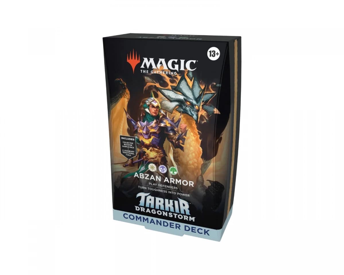 Tarkir: Dragonstorm Abzan Armor Commander Deck, produktfoto