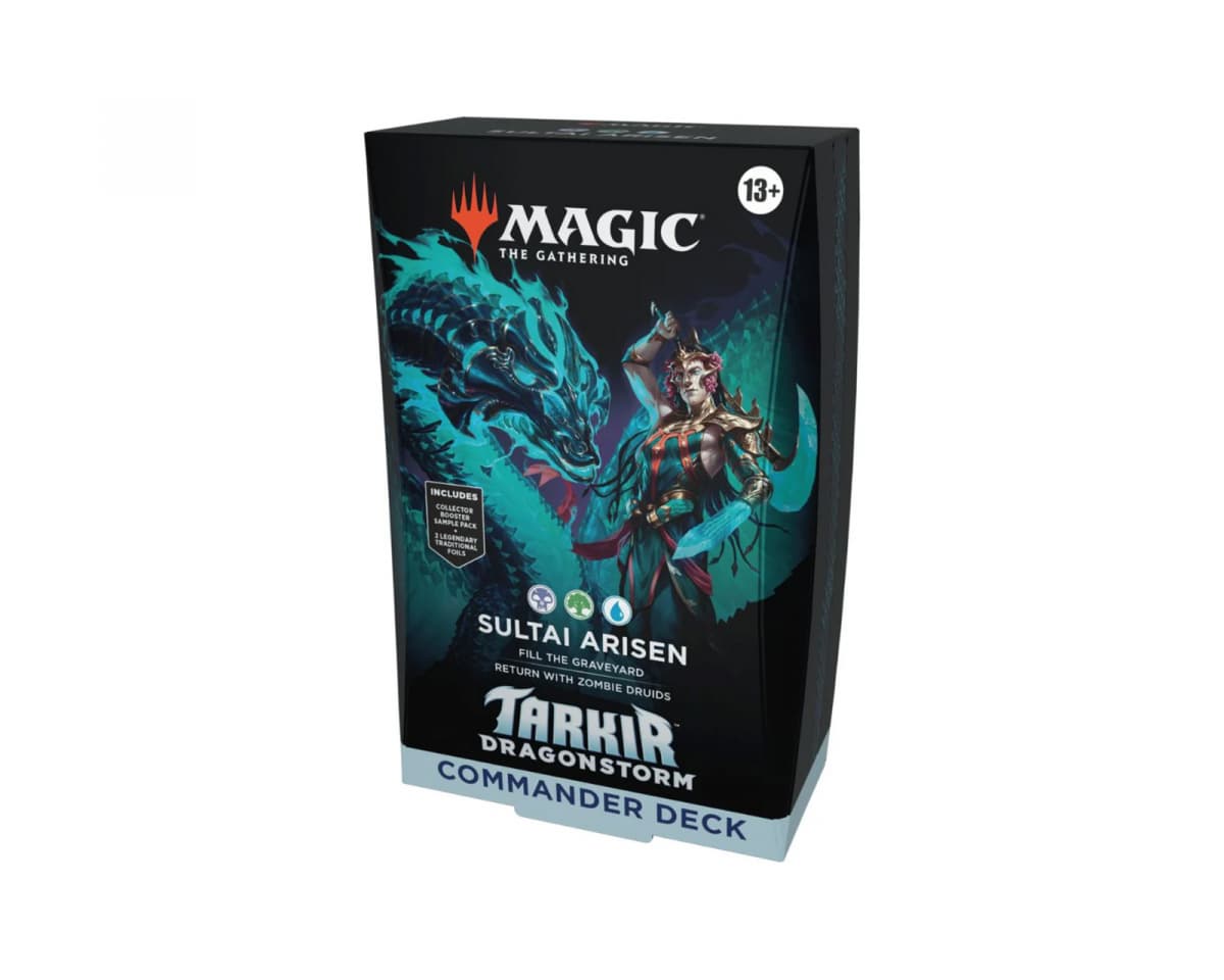 Tarkir: Dragonstorm Sultai Arisen Commander Deck, produktfoto