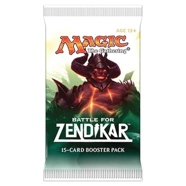 Battle for Zendikar Boosterpakke, produktfoto