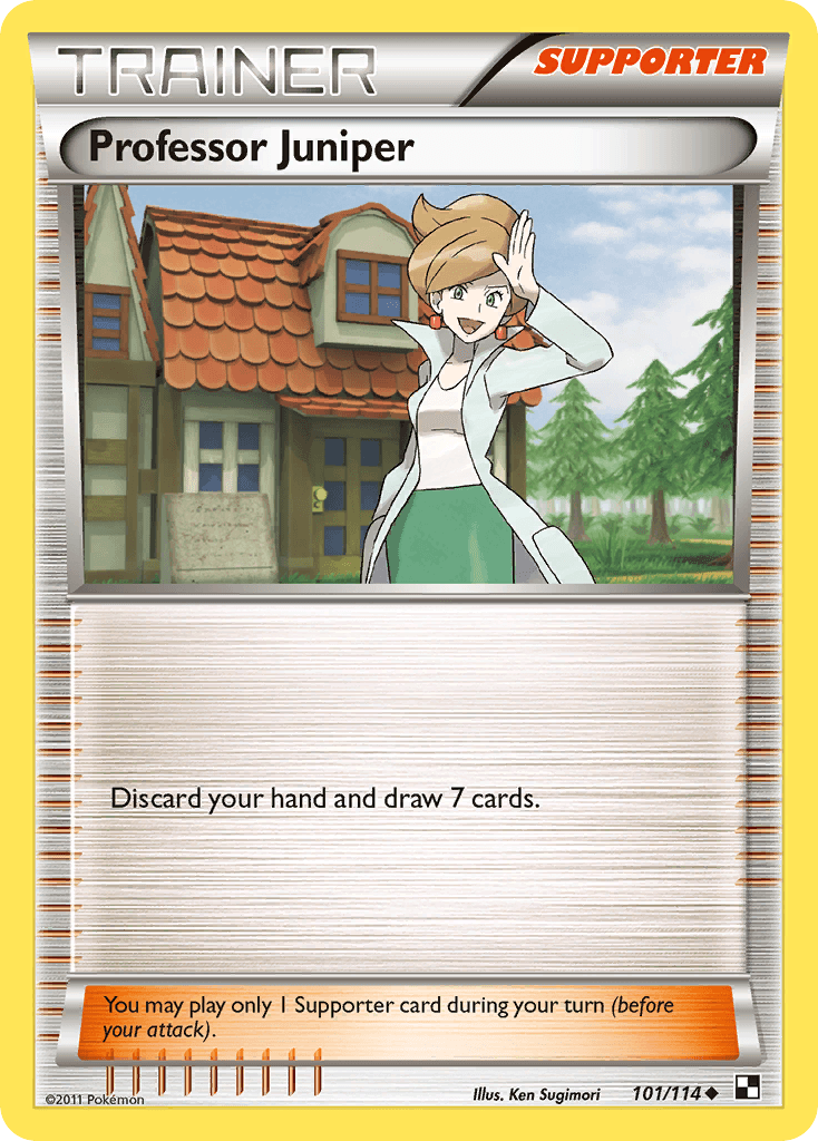 Professor Juniper, kortbilde fra pokemontcg.io
