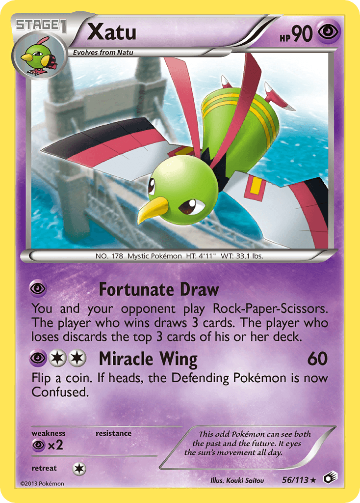 Xatu, kortbilde fra pokemontcg.io