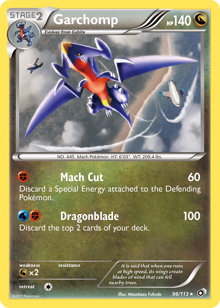 Garchomp, kortbilde fra pokemontcg.io