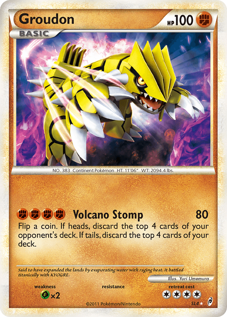 Groudon, kortbilde fra pokemontcg.io
