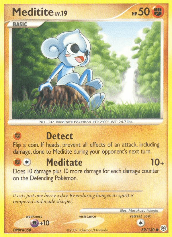 Meditite, kortbilde fra pokemontcg.io