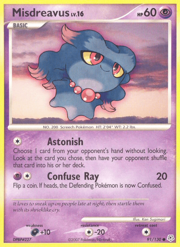 Misdreavus, kortbilde fra pokemontcg.io
