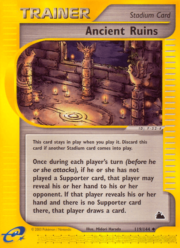 Ancient Ruins, kortbilde fra pokemontcg.io
