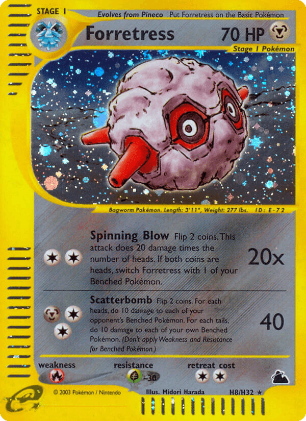 Forretress, kortbilde fra pokemontcg.io