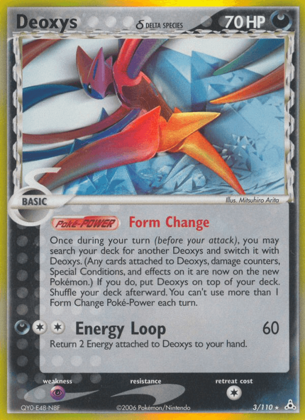 Deoxys δ, kortbilde fra pokemontcg.io