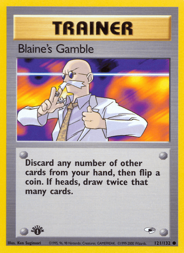 Blaine's Gamble, kortbilde fra pokemontcg.io