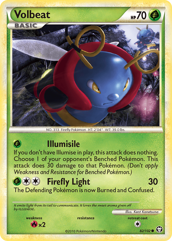 Volbeat, kortbilde fra pokemontcg.io