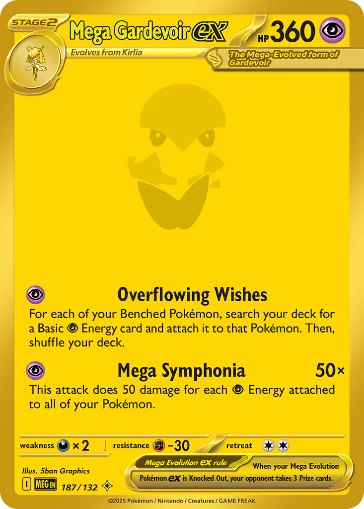 Mega Gardevoir ex, kortbilde fra pokemontcg.io