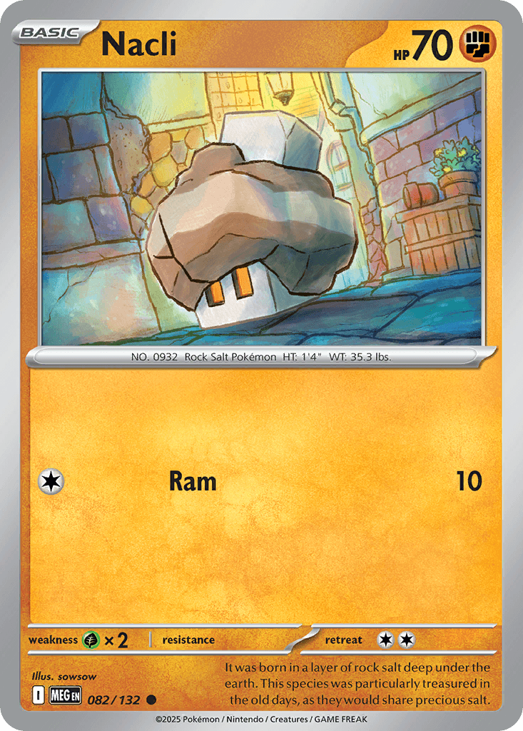Nacli, kortbilde fra pokemontcg.io