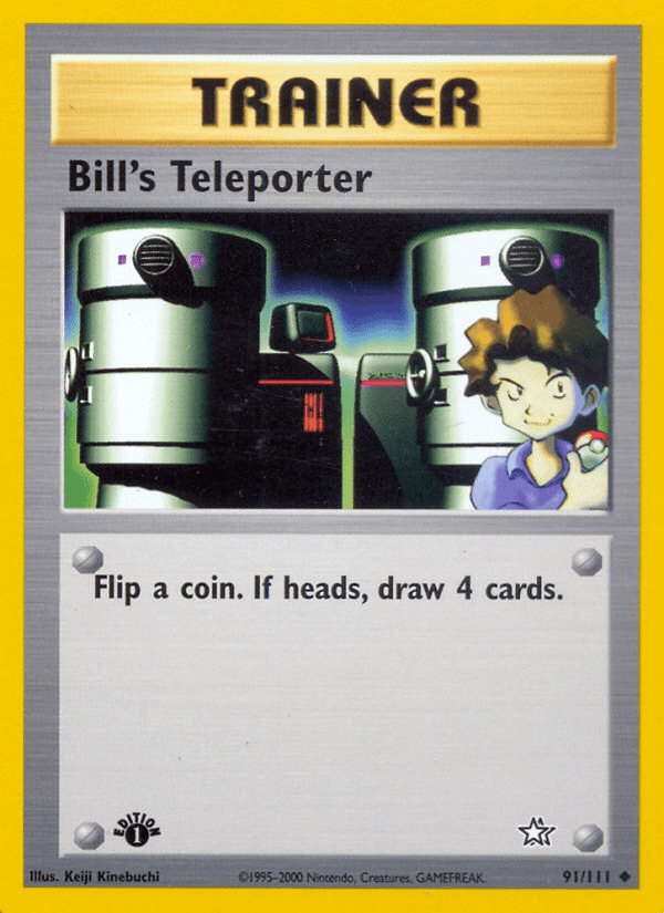 Bill's Teleporter, kortbilde fra pokemontcg.io