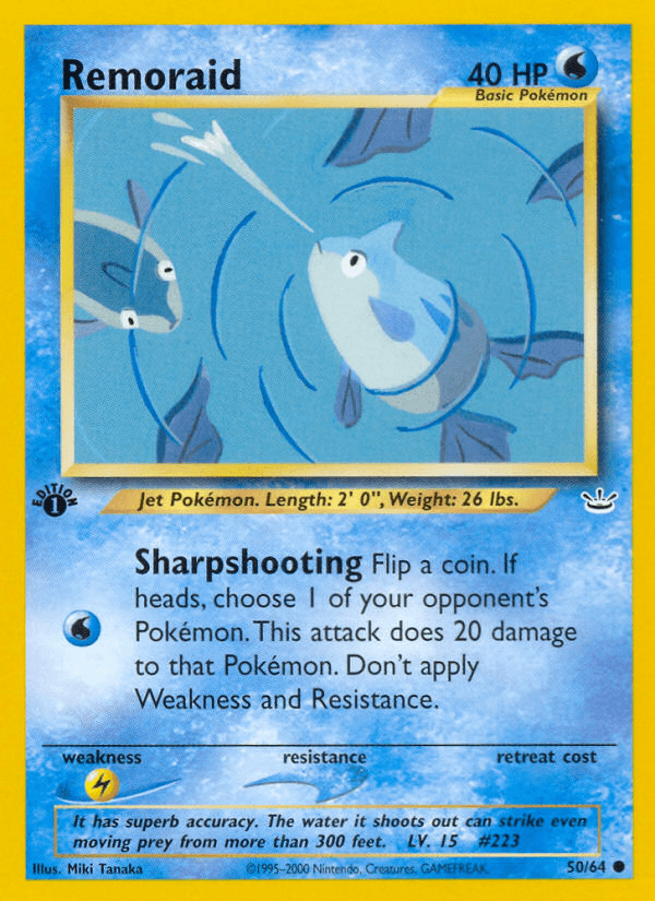 Remoraid, kortbilde fra pokemontcg.io
