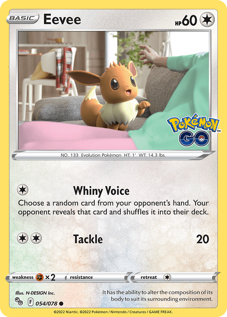 Eevee, kortbilde fra pokemontcg.io