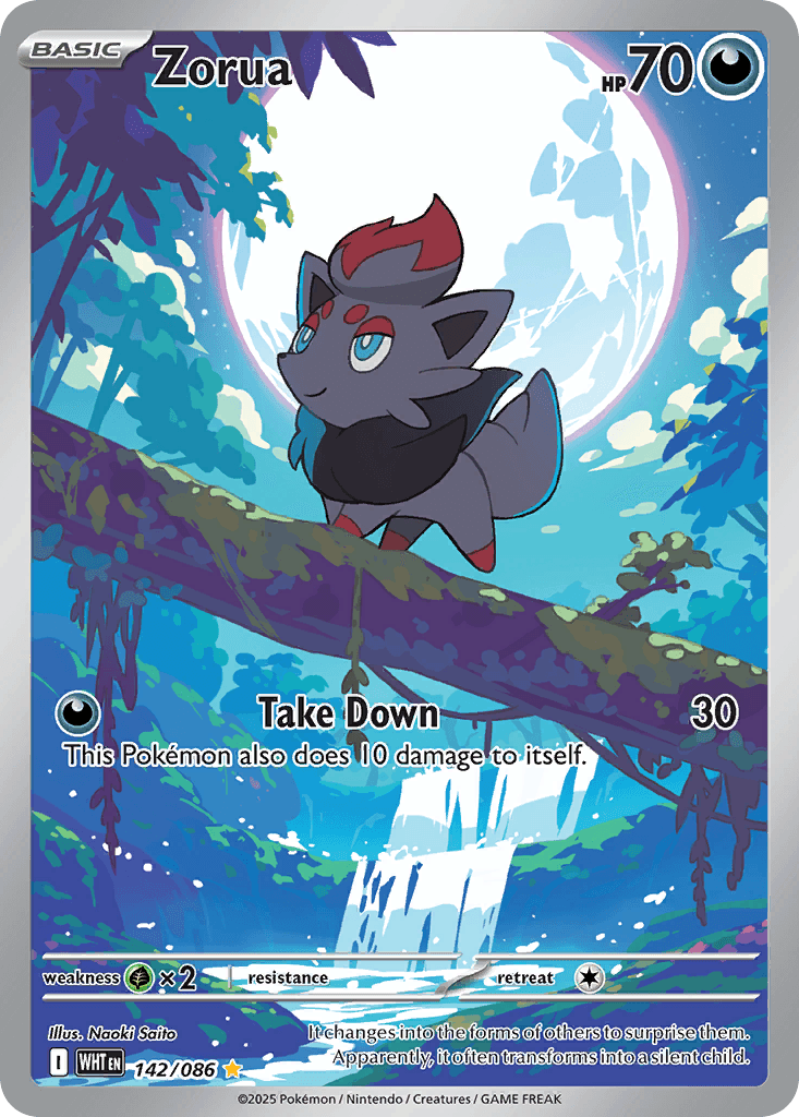 Zorua, kortbilde fra pokemontcg.io