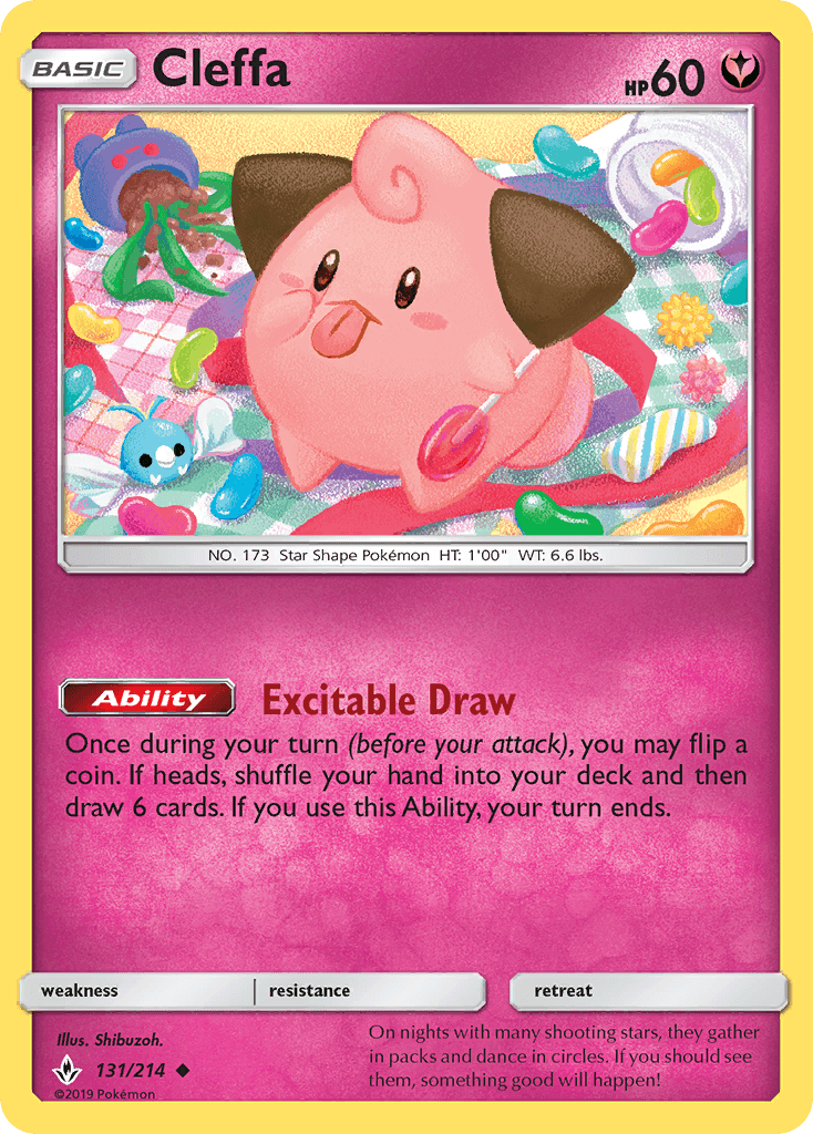 Cleffa, kortbilde fra pokemontcg.io