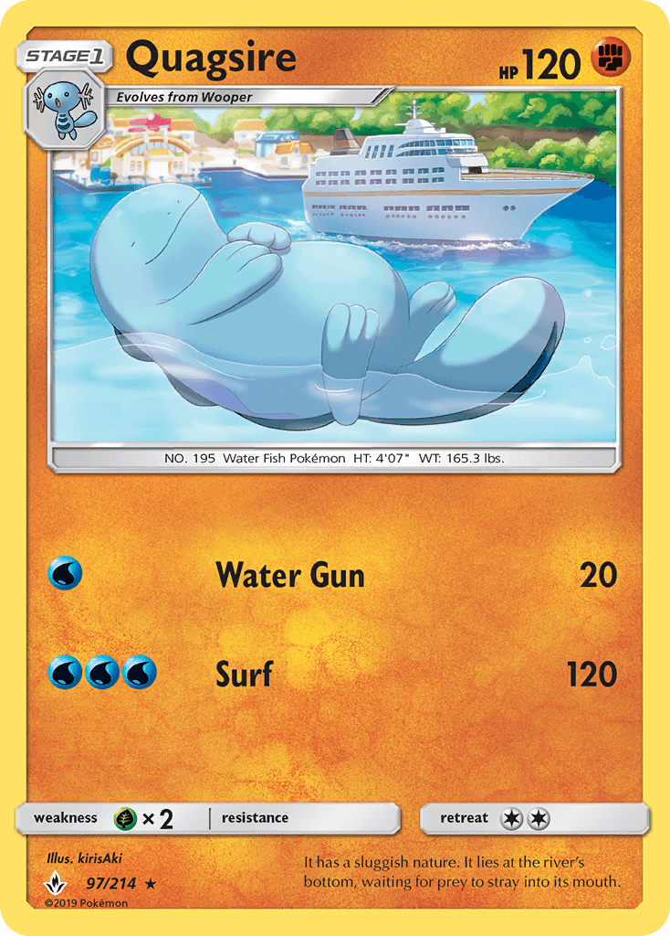 Quagsire, kortbilde fra pokemontcg.io