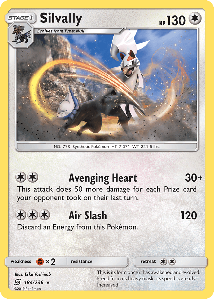 Silvally, kortbilde fra pokemontcg.io