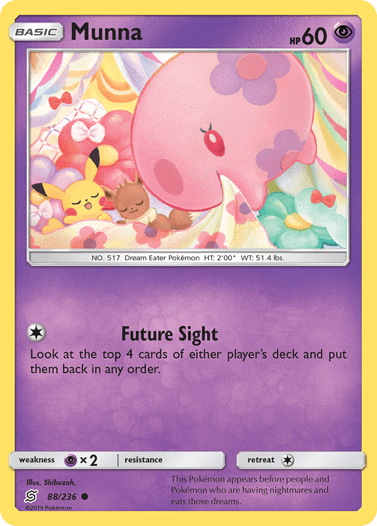 Munna, kortbilde fra pokemontcg.io