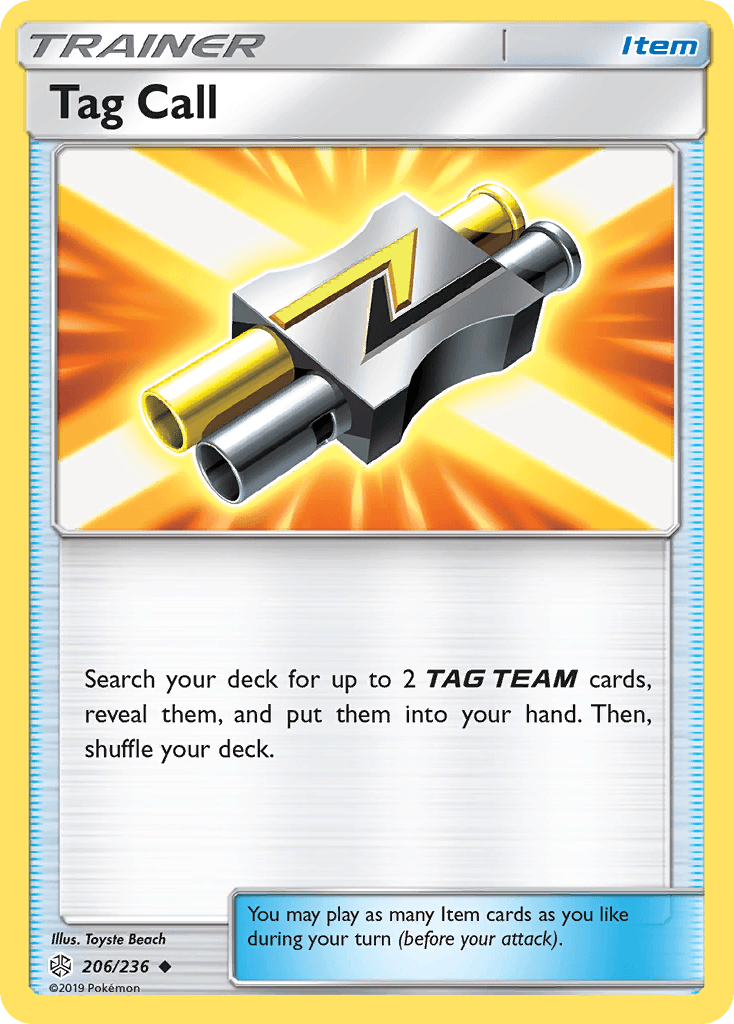 Tag Call, kortbilde fra pokemontcg.io