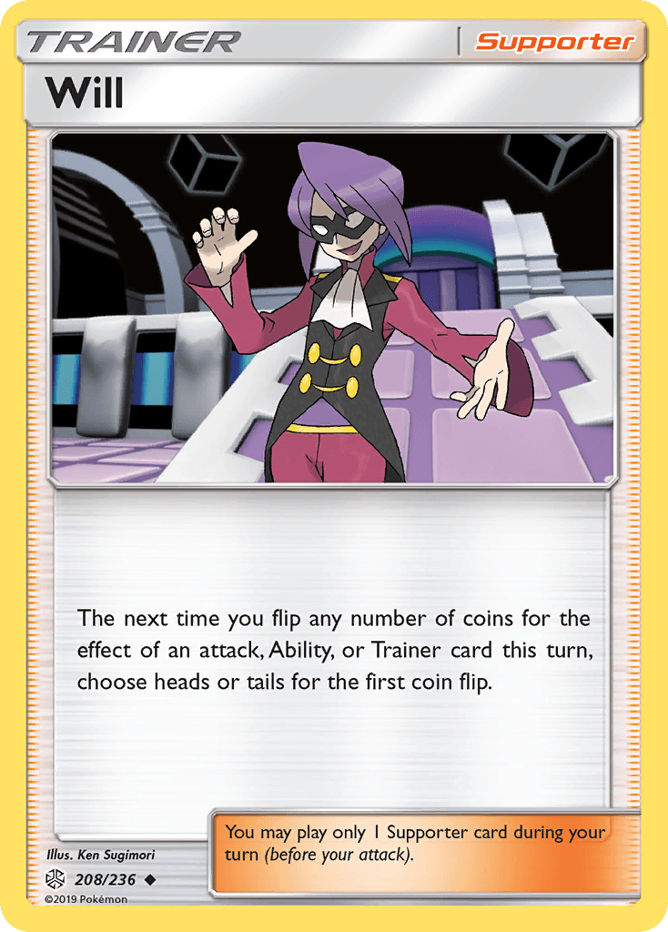 Will, kortbilde fra pokemontcg.io
