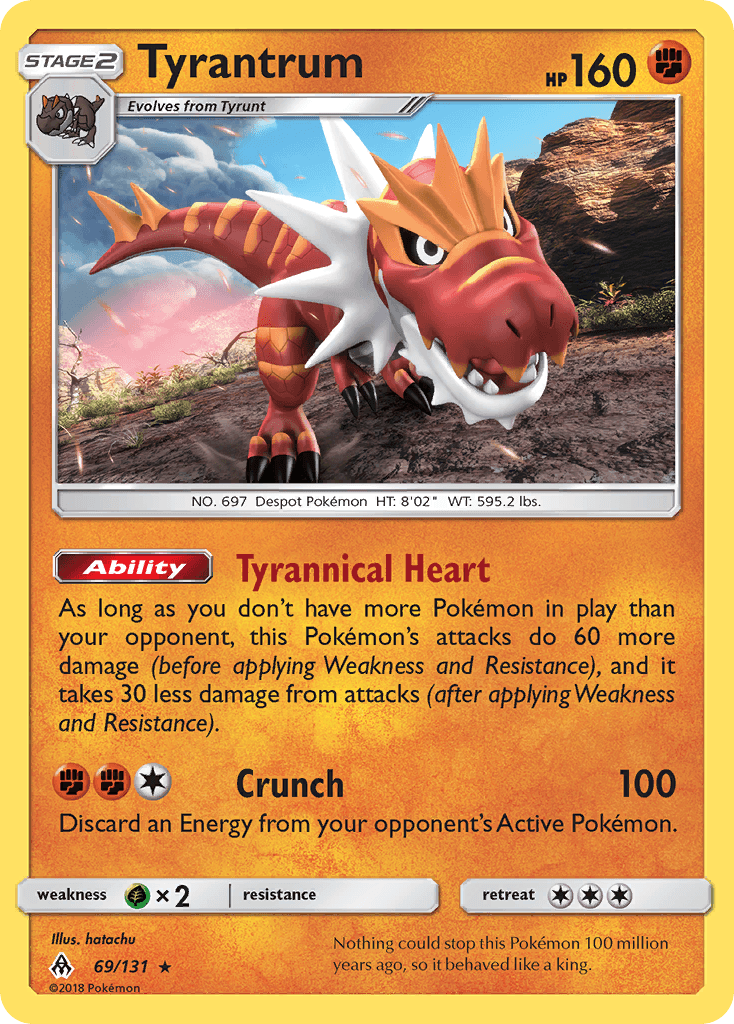 Tyrantrum, kortbilde fra pokemontcg.io