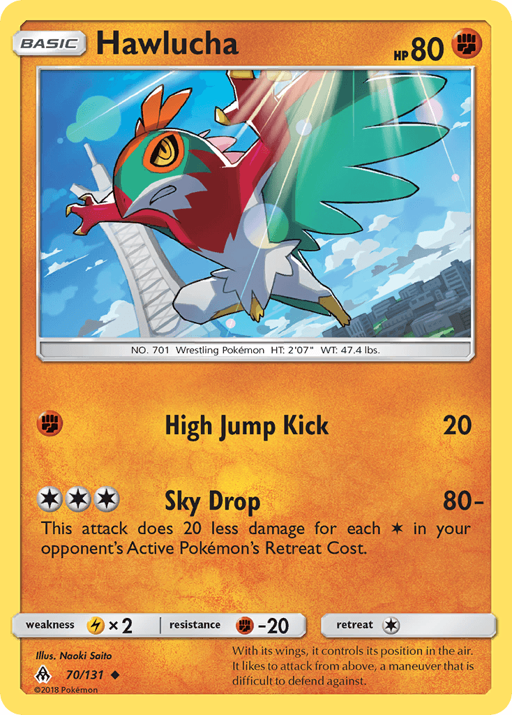 Hawlucha, kortbilde fra pokemontcg.io