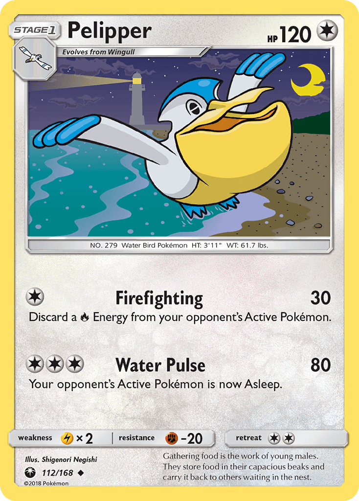 Pelipper, kortbilde fra pokemontcg.io