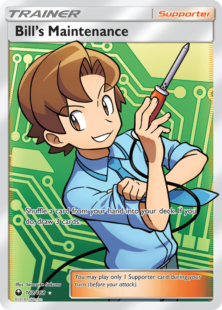Bill's Maintenance, kortbilde fra pokemontcg.io