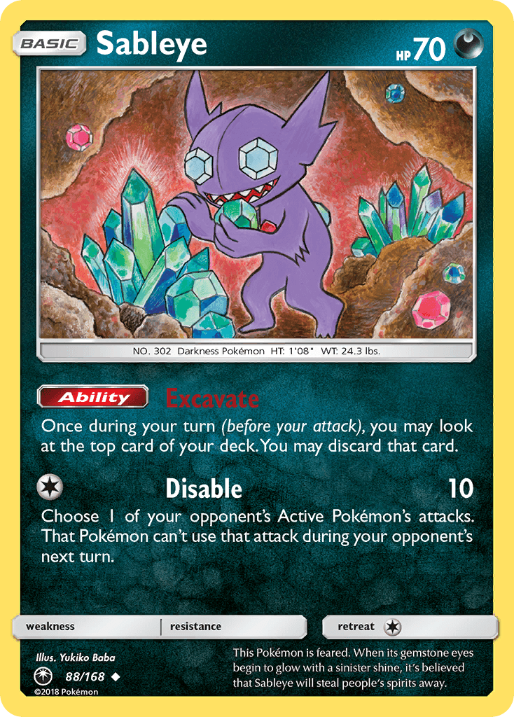 Sableye, kortbilde fra pokemontcg.io