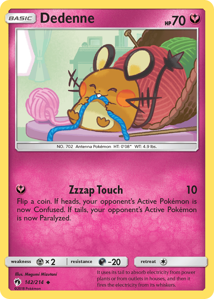 Dedenne, kortbilde fra pokemontcg.io