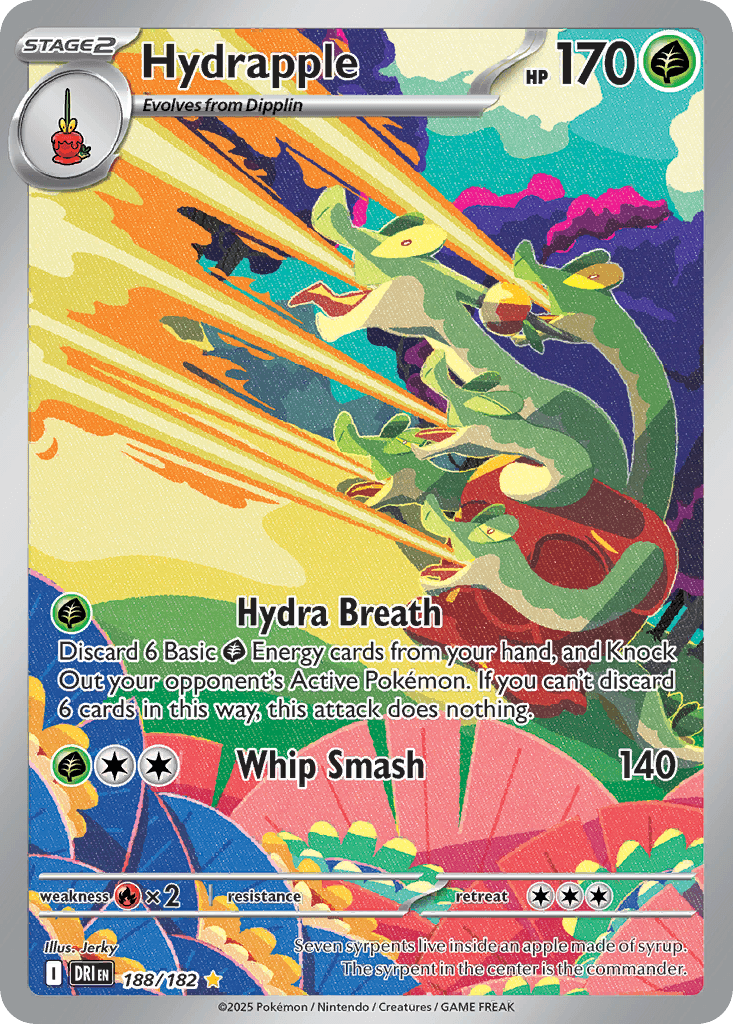 Hydrapple, kortbilde fra pokemontcg.io
