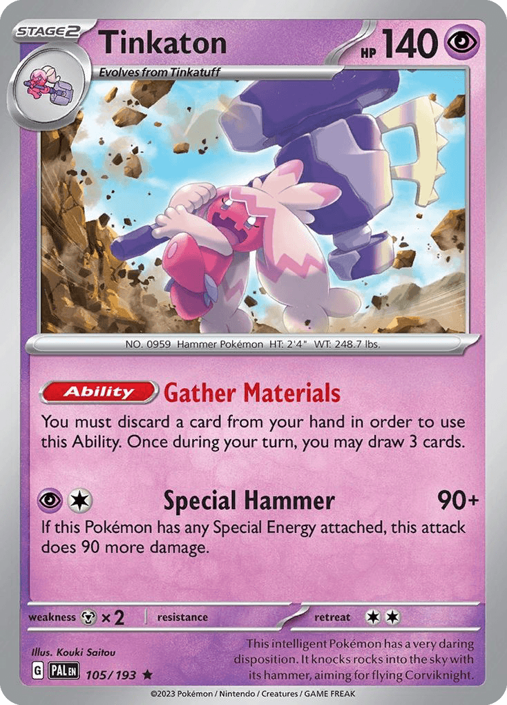 Tinkaton, kortbilde fra pokemontcg.io