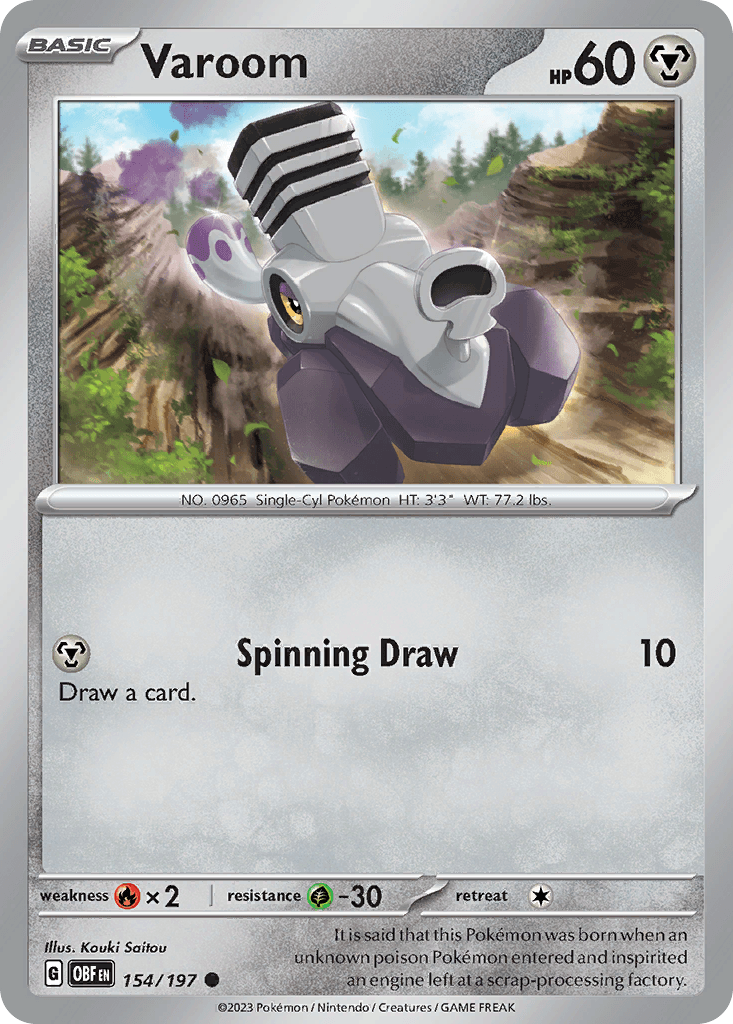 Varoom, kortbilde fra pokemontcg.io
