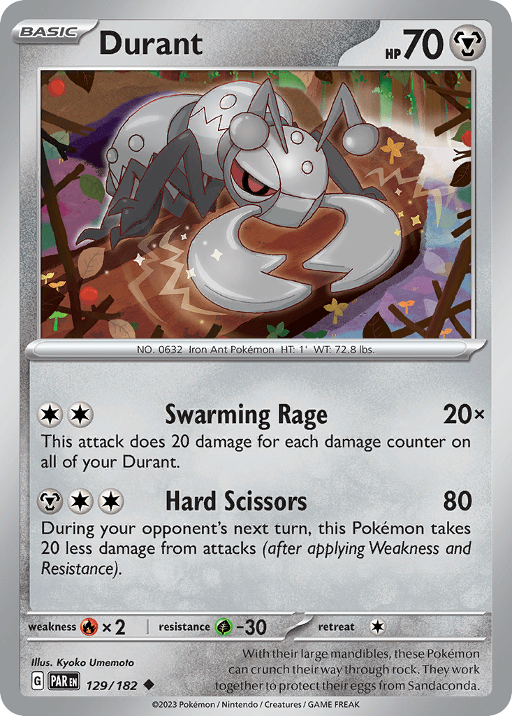 Durant, kortbilde fra pokemontcg.io