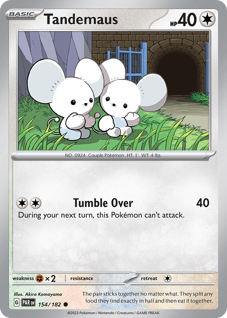 Tandemaus, kortbilde fra pokemontcg.io