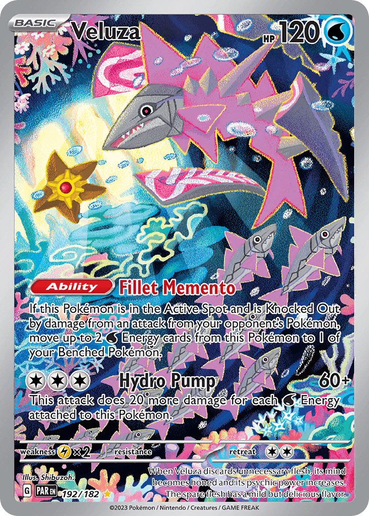 Veluza, kortbilde fra pokemontcg.io