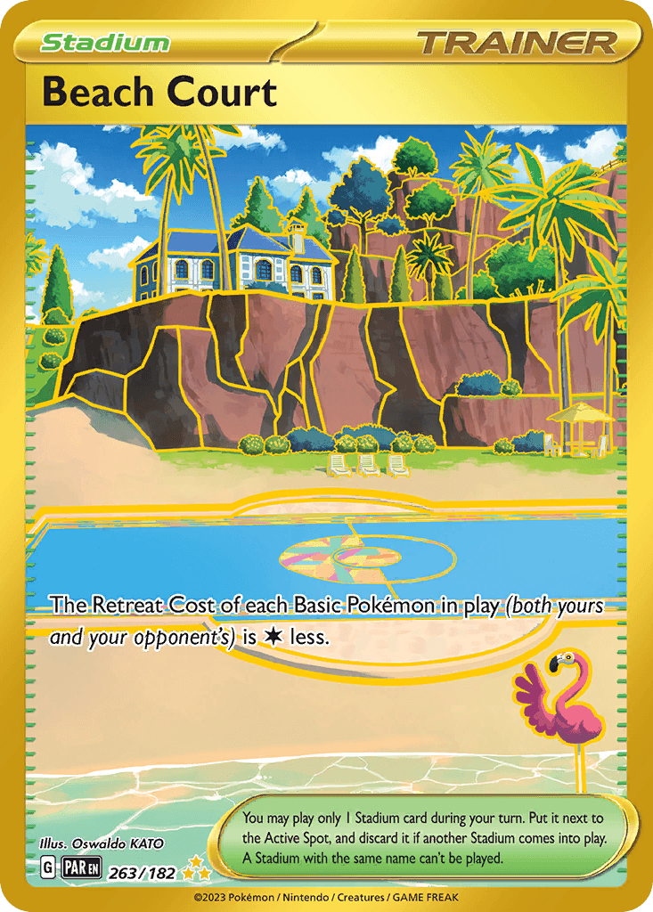 Beach Court, kortbilde fra pokemontcg.io