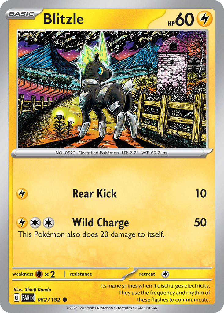 Blitzle, kortbilde fra pokemontcg.io