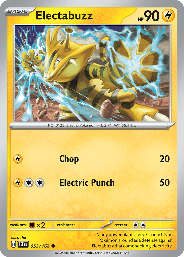 Electabuzz, kortbilde fra pokemontcg.io